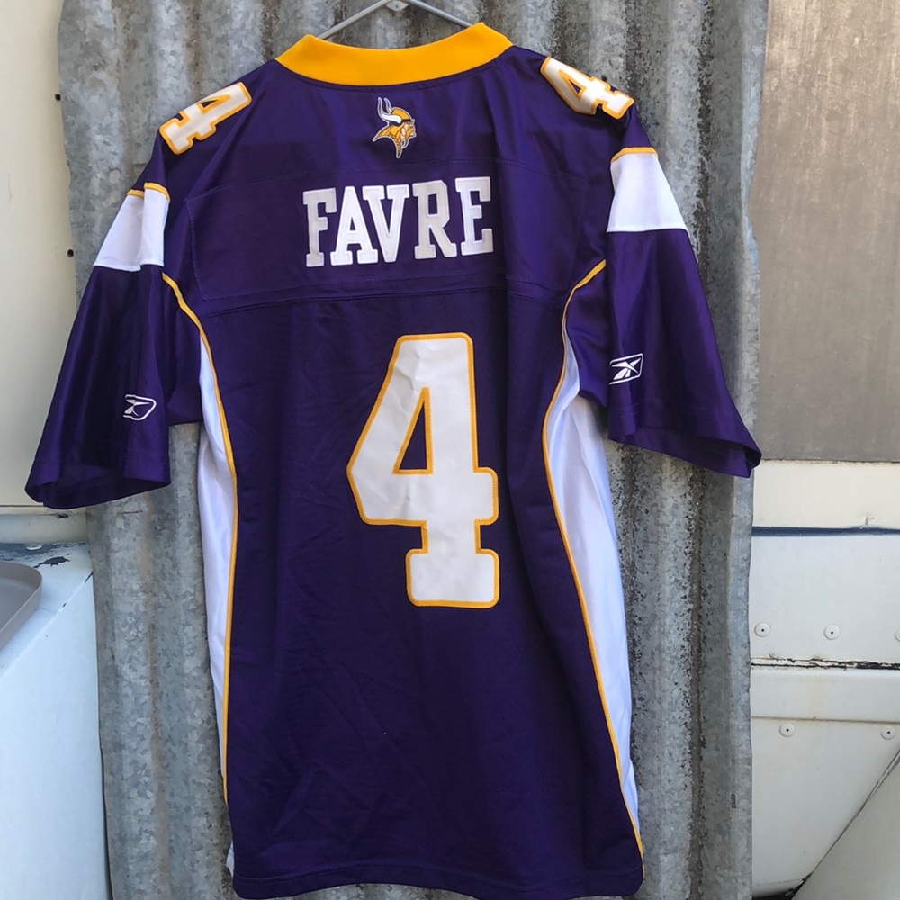Vikings Reebok NFL Jersey Favre 4